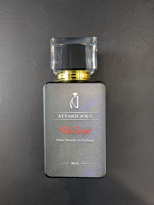 Red Script – The Signature of Desire 🔥